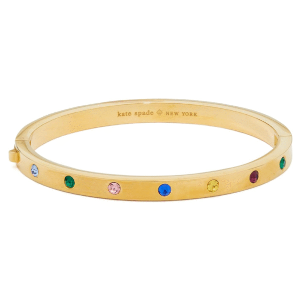 Kate Spade New York Set In Stone Metal Hinged Bangle