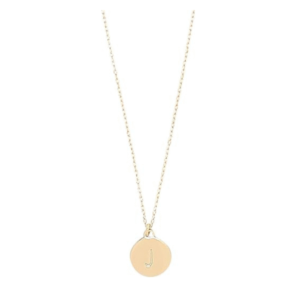 Kate Spade New York Initial Mini Pendant, Gold