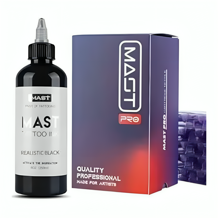 Untitled-design-2024-08-06T135332.302-1.png Mast Tattoo Pro Cartridges Needles Mixed Sizes 50Pcs Tattoo Ink Bottle 8oz Triple Black - Image 1