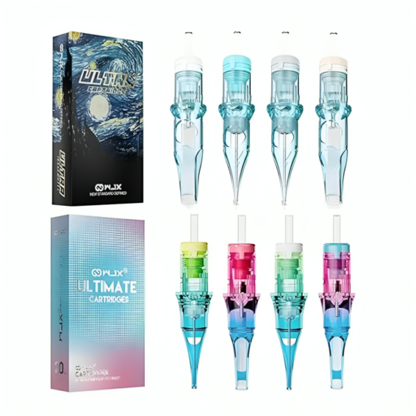 WJX 0601RL Tattoo Needles 2Boxes of 40,Ultra Tattoo Needles Cartridges