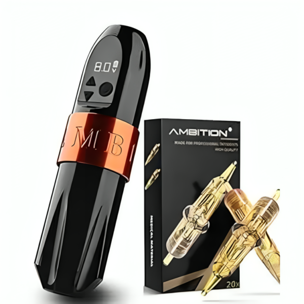 Ambition Wireless Tattoo Machine Rotary Cartridge Pen