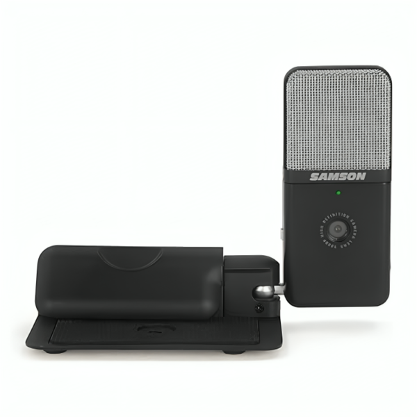 Samson Go Mic Video - Portable USB Microphone with HD Webcam
