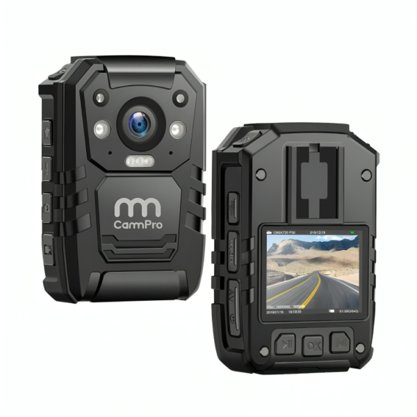 CammPro I826 1296P HD Police Body Camera,128G Memory