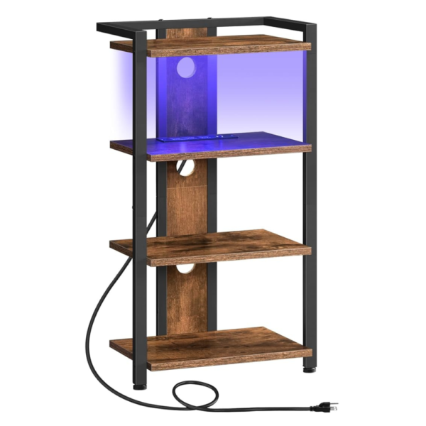 HOOBRO 4-Tier AV Media Stand, Media Console